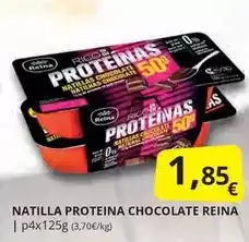 Supermercados MAS Reina - natilla proteina chocolate oferta