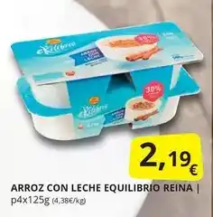 Supermercados MAS Postres reina - arroz con leche equilibrio oferta