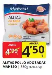 Supermercados MAS Maheso - alitas pollo adobadas oferta