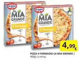 Supermercados MAS Dr oetker - pizza 4 formaggi la mia grande oferta
