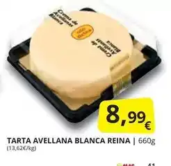 Supermercados MAS Reina - tarta avellana blanca reina oferta