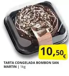 Supermercados MAS San - tarta congelada bombon san martin oferta