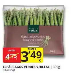 Supermercados MAS Verleal - esparragos verdes oferta