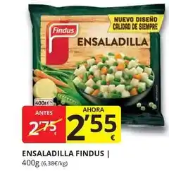 Supermercados MAS Findus - ensaladilla oferta