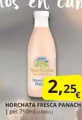 Supermercados MAS Horchata fresca oferta