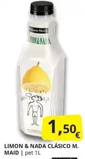 Supermercados MAS Minute maid - limon & nada clasico m oferta