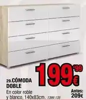 Rapimueble Blanco - comoda doble oferta