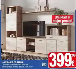 Rapimueble Nordik - apilable de salón oferta