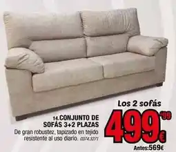Rapimueble Conjunto de sofás 3+2 plazas oferta