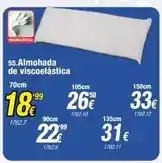 Rapimueble Almohada de viscoelastica oferta