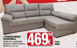 Rapimueble Chaiselongue reversible oferta