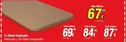 Rapimueble Base tapizada oferta