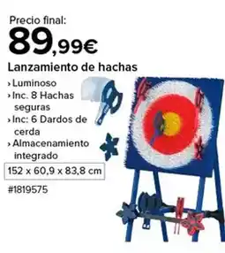 Costco Cerdà - lanzamiento de hachas oferta