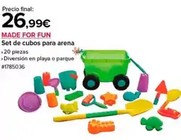 Costco Fun - set de cubos para arena oferta