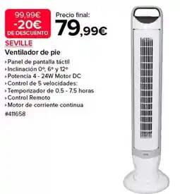 Costco Control - ventilador de pie oferta