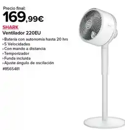 Costco Shark - ventilador 220eu oferta