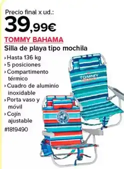 Costco Silla de playa tipo mochila oferta