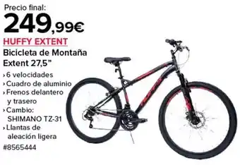 Costco Shimano - bicicleta de montana extent 27.5 oferta