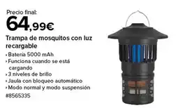 Costco Funciona - trampa de mosquitos con luz recargable oferta