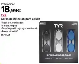 Costco Visión - gafas de natación para adulto oferta