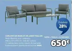 JYSK Conjunt de mobles de jardi teglum oferta