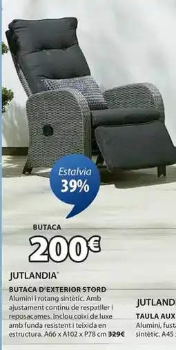 JYSK Butaca d'exterior stord oferta