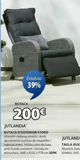JYSK Butaca d'exterior stord oferta