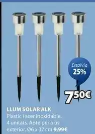 JYSK Llum solar alk oferta