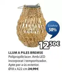 JYSK Llum a piles bremse oferta