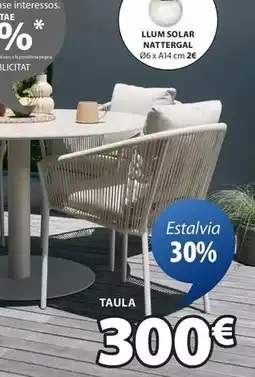 JYSK Taula de jardi kollen oferta