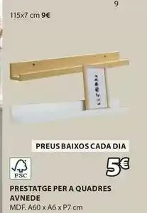 JYSK Prestatge per a quadres avnede oferta