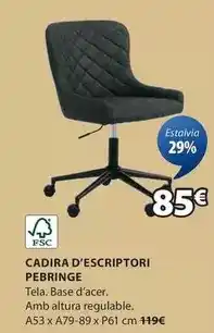JYSK Cadira d'escriptori pebringe oferta