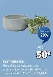 JYSK Test tarasse oferta