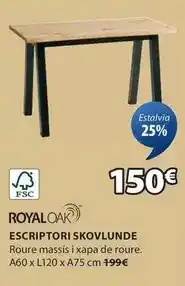JYSK Royal oak - escriptori skovlunde oferta
