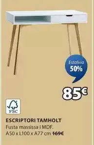 JYSK Escriptori tamholt oferta