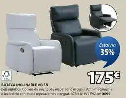 JYSK Butaca inclinable vejen oferta