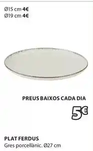 JYSK Plat ferdus oferta