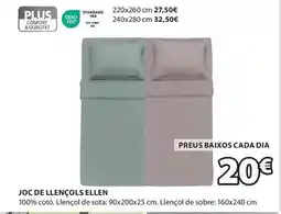 JYSK Joc de llençols ellen oferta