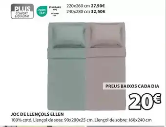 JYSK Joc de llençols ellen oferta