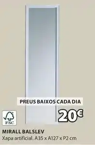 JYSK Mirall balslev oferta