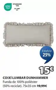 JYSK Coixi lumbar dunhammer oferta