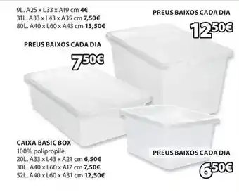 JYSK Caixa basic box oferta