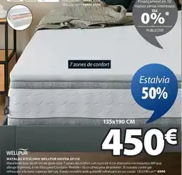 JYSK Wellpur - matalàs d'escuma hovda gf110 oferta