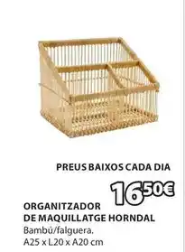 JYSK Organizador de maquillatge horndal oferta