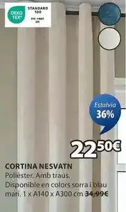 JYSK Cortina nesvatn oferta