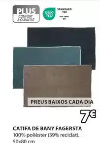 JYSK Catifa de bany fagersta oferta