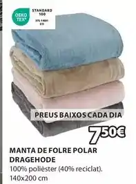 JYSK Manta de folre polar dragehode oferta