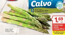 Suma Supermercados Calvo - esparrago verde manoje oferta