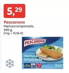 Suma Supermercados Pescanova - merluza empanada oferta