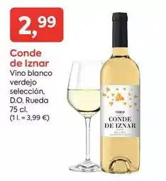 Suma Supermercados Conde de iznar - vino blanco verdejo seleccion, d.o. rueda oferta